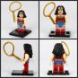 8 PCS Set Joker Flash Deadpool Cyclops Aquaman Wonder Woman Figures Bricks Toys