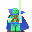 10 PCS Set Lot Martian Manhunter Figures Justice League Super Heroes Bricks Toys