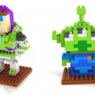 LOZ Nano Diamond Block Toys Gift Buzz Lightyear & Little Green Man Alien Figures