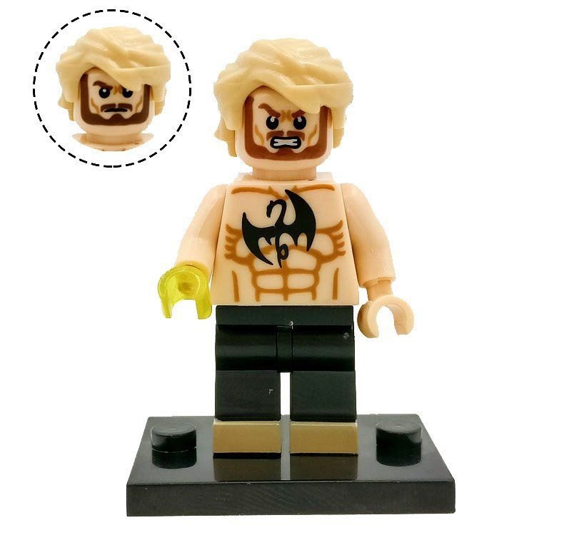 Hot 10 PCS Set Lot Iron Fist Figures Lot Danny Rand Fire Hand Blocks Bricks Toys