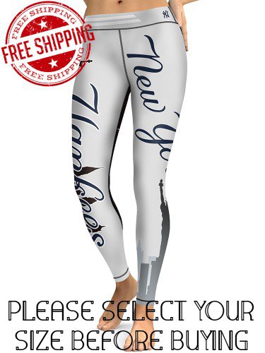 New York Yankees Baseball Team Sports Leggings