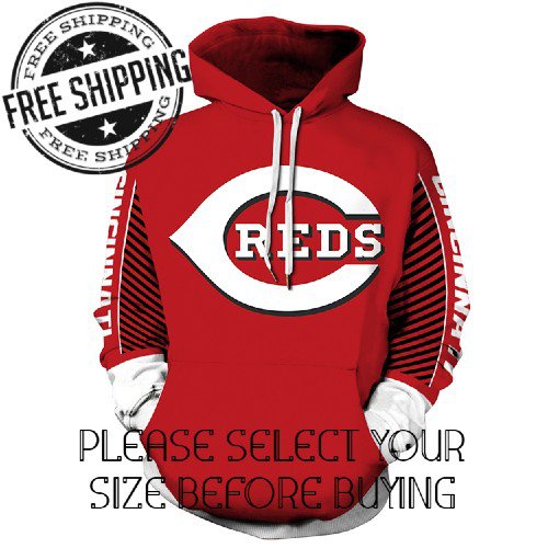 Cincinnati Reds Baseball Team Sport Hoodie