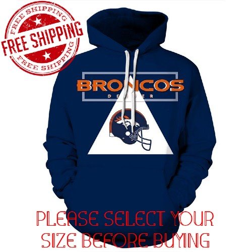 Denver Broncos Football Team Sport Hoodie