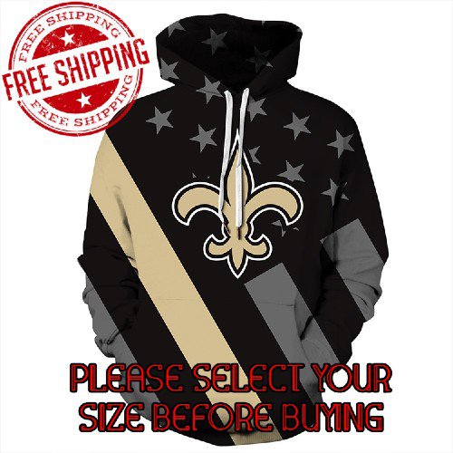 New Orleans Saints Football Team Sport Hoodie