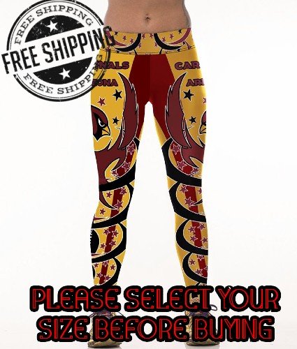 Arizona Cardinals Football Team Sports Leggings