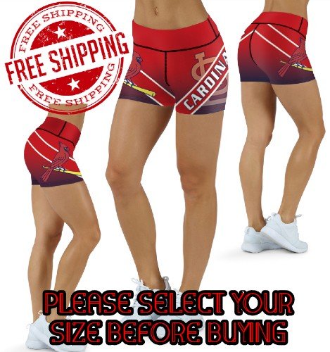 St. Louis Cardinals Baseball Team Sports Shorts