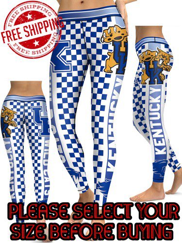 American University Kentucky Wildcats College Team Sports Leggings