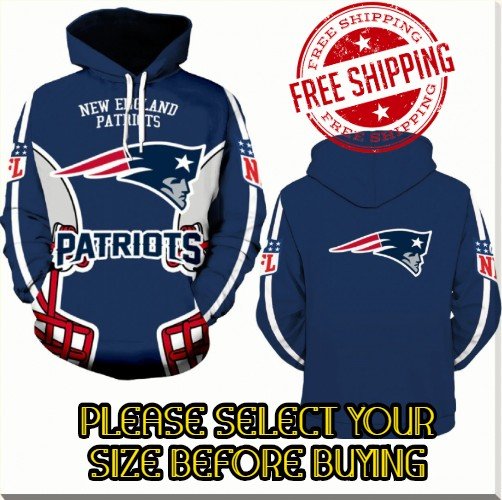 New England Patriots Football Team Sport Hoodie