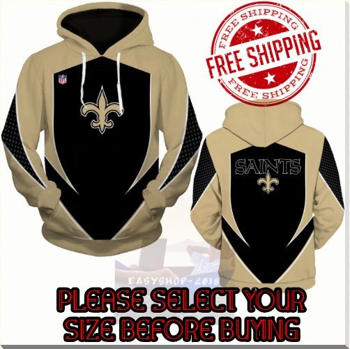 New Orleans Saints Football Team Sport Hoodie