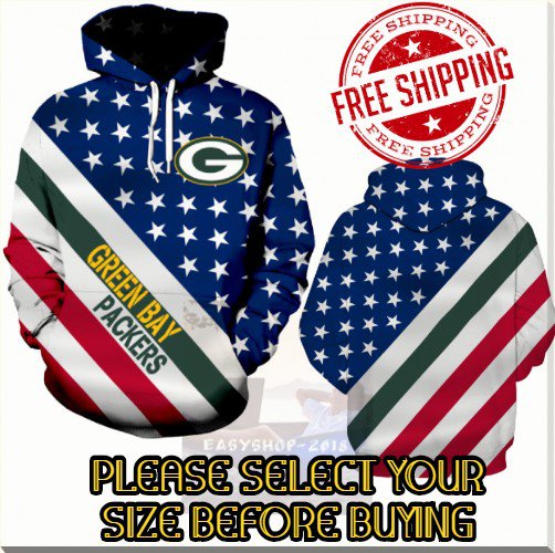Green Bay Packers Football Team Sport Hoodie