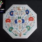 12" Marble Coffee Table Top Inlay Handmade Work For Home Decor and Gift