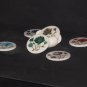 White Marble Tea Coaster Set Multi Stone Inlay Art Best Home Gifts Decor