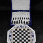 12" Marble Chess Table Top Inlay Handicraft Work Home Decor & Gifts
