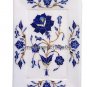 Marble Tray Pietra Dura White Stoneware Handmade Art & Craft