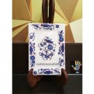 Marble Tray Pietra Dura White Stoneware Handmade Art & Craft.