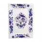 Marble Tray Pietra Dura White Stoneware Handmade Art & Craft.