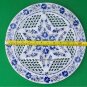 Marble Plate Inlay Pietra Dura Handmade Home Decor for Christmas Gifts.