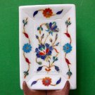 Marble Inlay Tray Semi precious Stone Handmade Home Decor & Christmas Gifts.