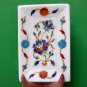 Marble Inlay Tray Semi precious Stone Handmade Home Decor & Christmas Gifts.