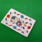 Marble Inlay Tray Semi precious Stone Handmade Home Decor & Christmas Gifts.