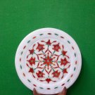 Marble Plate Inlay Handmade Stoneware Handicraft Home Decor For Christmas Gift