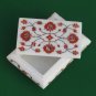Marble Jewelry Box Inlay Stone Handmade Art & Crafts for Christmas Gifts