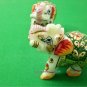 3" Marble Elephant Sculpture Hand Painted Handmade Arts & Crafts For Home Decor.