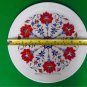 Marble Inlay Plate Decorative Pietra Dura Stoneware Handmade Art Craft For Gifts