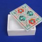 Marble Inlay Jewelry Box Pietra Dura Handmade Home Decor for Christmas Gift