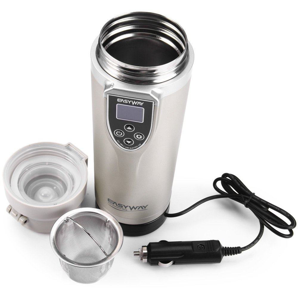 FCC350LC ADJUSTABLE TEMPERATURE CAR BOILING MUG ELECTRIC KETTLE