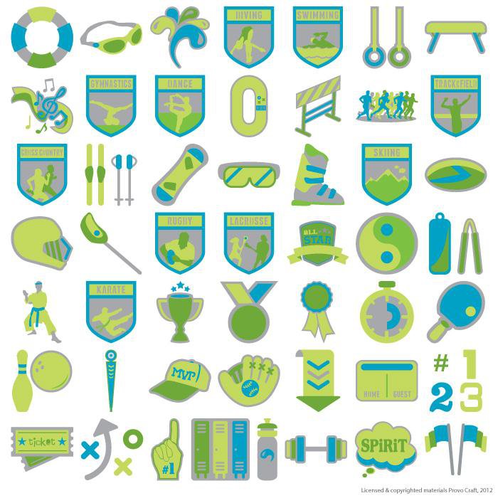 Cricut Total Sports Cartridge New & Sealed