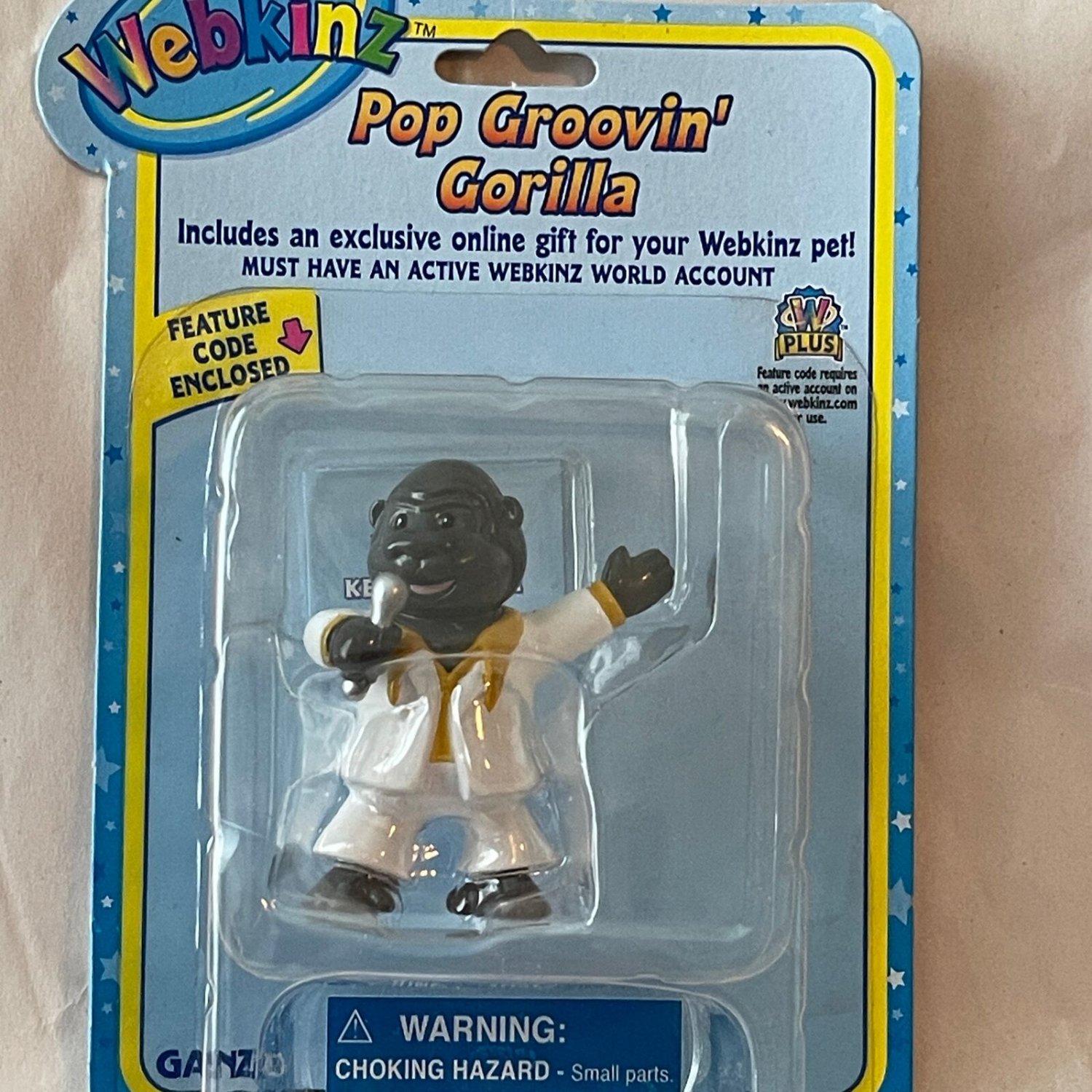 Pop Groovin' Gorilla 2.0" Toy 000475 kinz Series 2 Figure