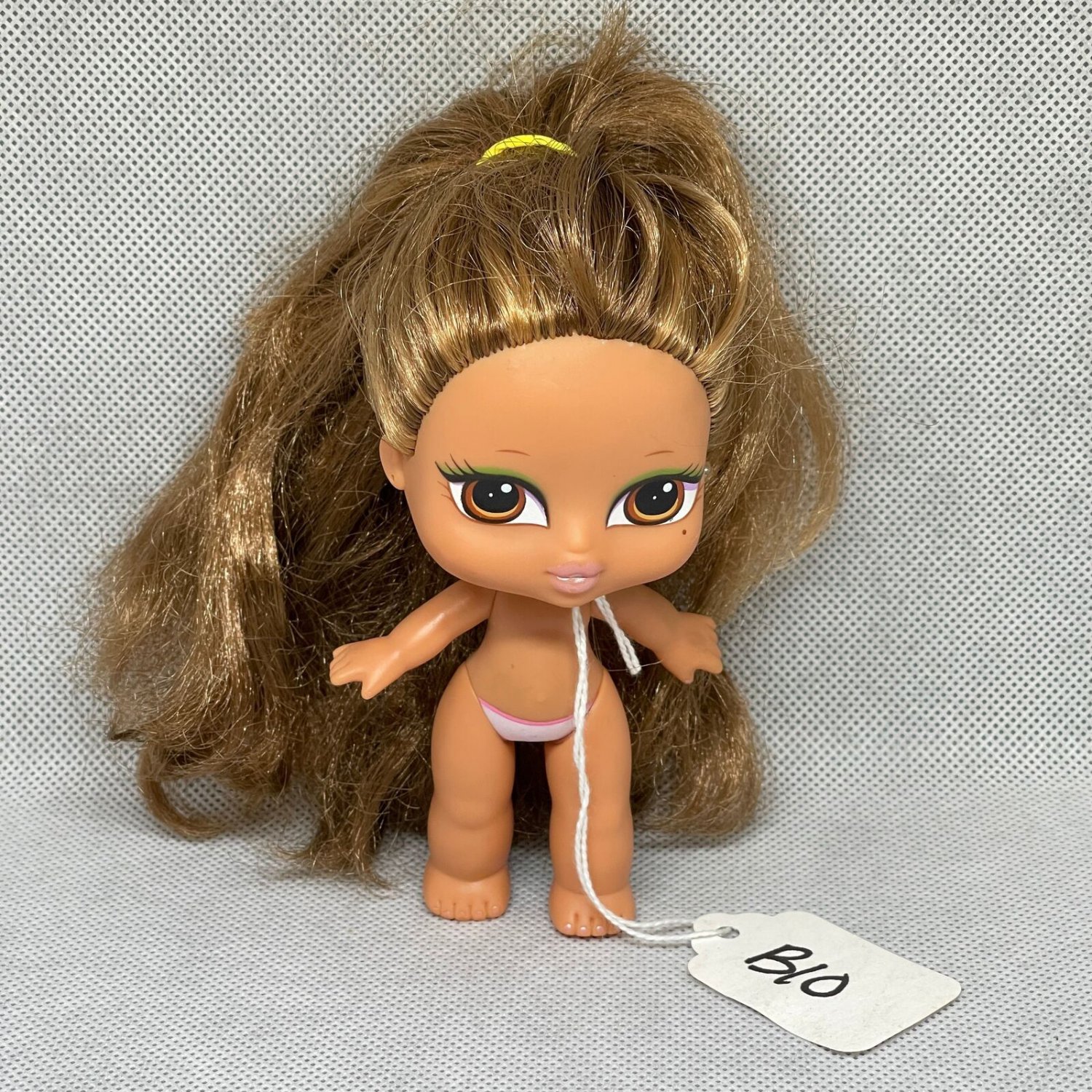 MGA Bratz Babyz Doll Hair Flair Yasmin Streaks Pink Lips Open Mouth 4.5 ...