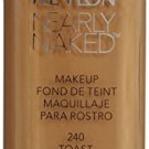 Revlon Nearly Naked Makeup, 240 Toast - 1 fl oz