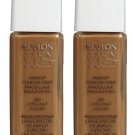 (2-PACK) Revlon Nearly Naked Makeup, 280 Chestnut, 1 fl oz (2-PACK) Revlon Nearly Naked Makeup, 280 Chestnut, 1 fl oz