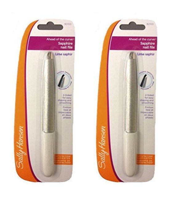(2PACK) SALLY HANSEN Ahead of The Curve, Sapphire File [80100]