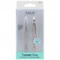 CALA Stainless Steel Point & Slant Pro Tweezer Duo Set (50781)