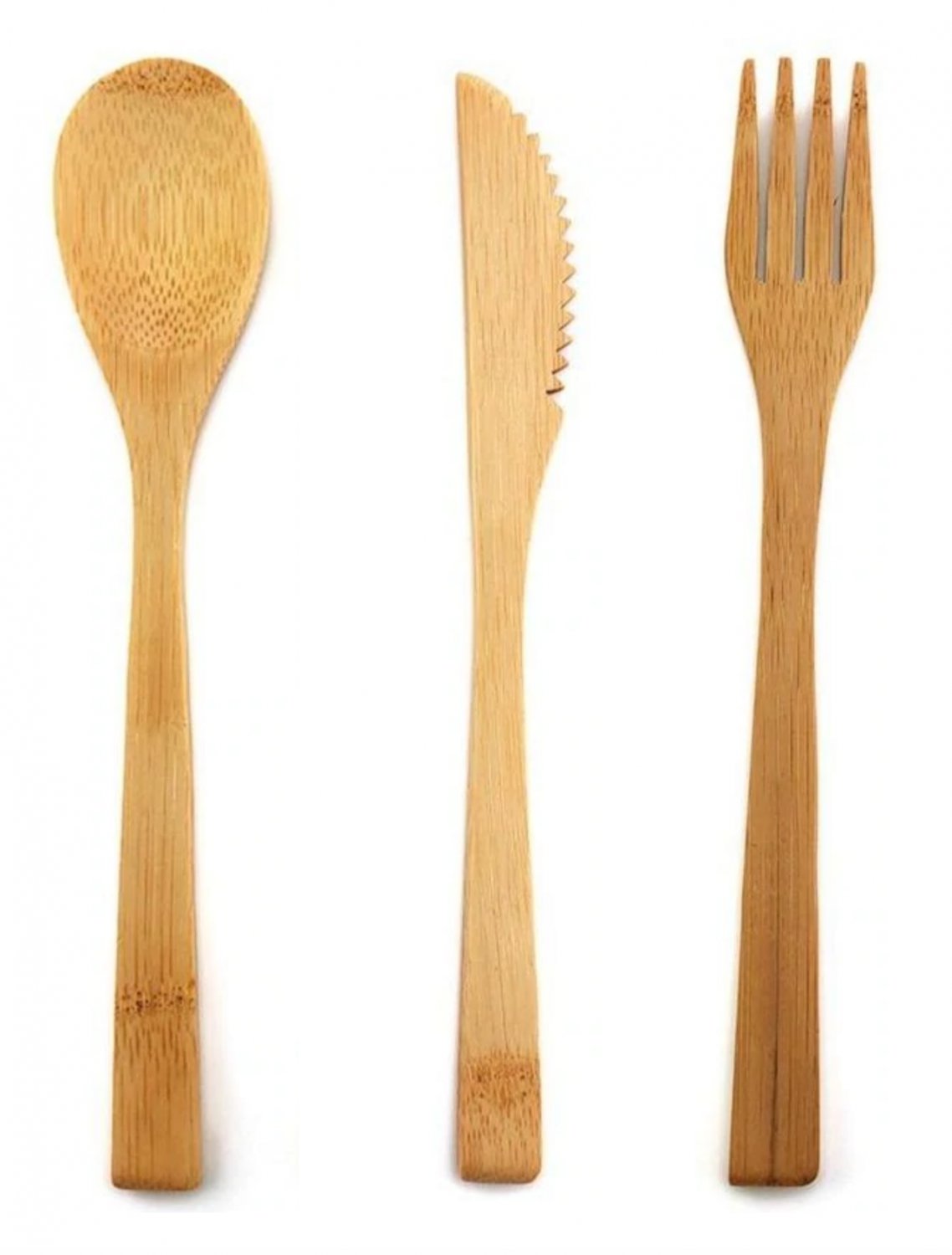 Bambooju Bamboo Cutlery Set | Washable & Reusable