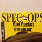 Spec-Ops Brand Mini Pocket Organizer, Coyote Brown. USA STRONG, Brand New, Best!