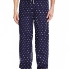 Geoffrey Beene Men's Cotton Printed Poplin Sleep Pant, SIZE L, Stars Print, XMAS
