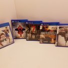 5 PS4 Games. Battlefield Hardline; 7 Days To Die; Spiderman 2; Evil Within; UFC!