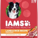 IAMS Minichunks Adult Dry Dog Food Lamb & Rice Recipe Dog Kibble, 15 lb. Bag