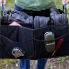 Foldable Car Trunk Organizer Adjustable Compartments Home Outdoors Use