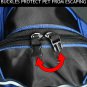 Bedded Pet Carrier Bag for Comfy Air Travel with Cats and Small Dogs