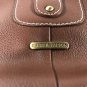 CHARLIE LAPSON TAN CROC EMBOSSED LEATHER PURSE HANDBAG ~ NICE!