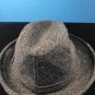 VINTAGE Fedora Full Brimmed CAP SIZE 7 3/8 "THE WORLD'S BEST" 100% PURE WOOL