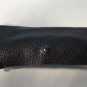 Hybrid Hard/Soft Eyeglasses Case, Faux Leather Button Clasp