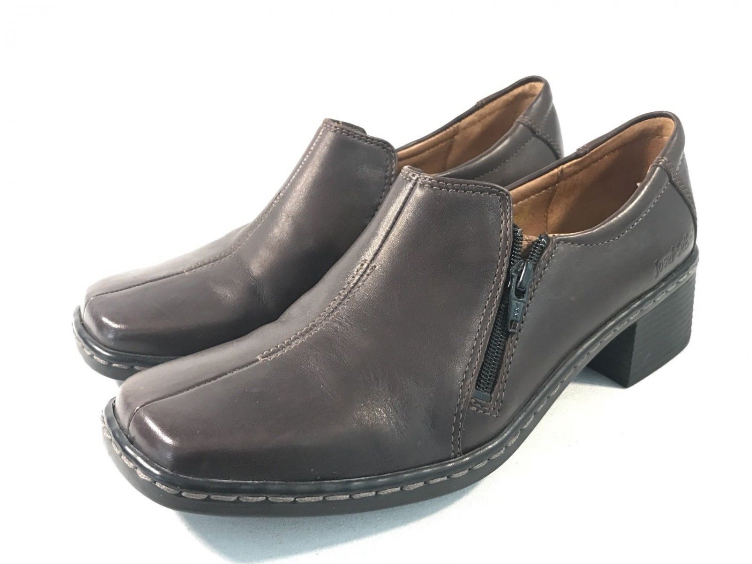 Josef Seibel Loafers Shoes Mocs Slip Ons Brown Women Size 6.5US / 37 EU ...