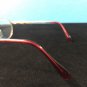 Vintage Laura Ashley Claire Frames Glasses Womens Red Accents