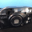 vintage canon sure shot 105 zoom s camera point and shoot w/case and directions